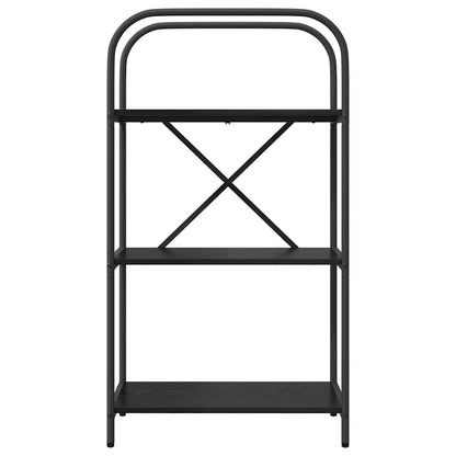 Libreria Rovere nero 60 x 30 x 109 cm Legno multistrato