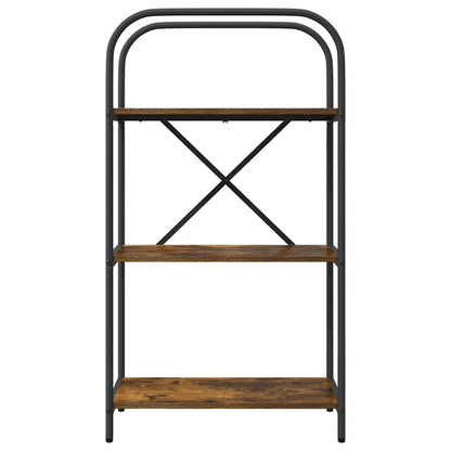 Libreria Rovere fumo 60 x 30 x 109 cm Legno multistrato