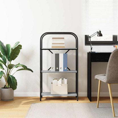 Libreria Grigio sonoma 60 x 30 x 109 cm Legno multistrato