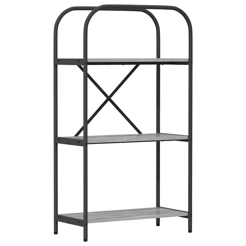 Libreria Grigio sonoma 60 x 30 x 109 cm Legno multistrato