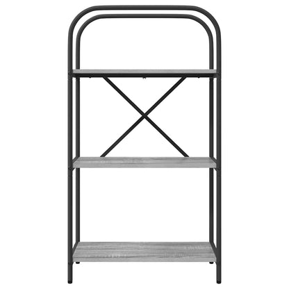 Libreria Grigio sonoma 60 x 30 x 109 cm Legno multistrato