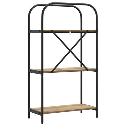 Libreria rovere artigianale 60 x 30 x 109 cm Legno multistrato