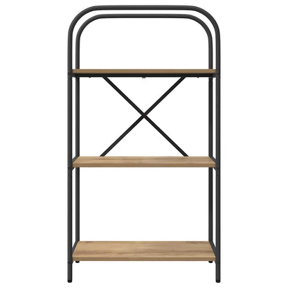 Libreria rovere artigianale 60 x 30 x 109 cm Legno multistrato