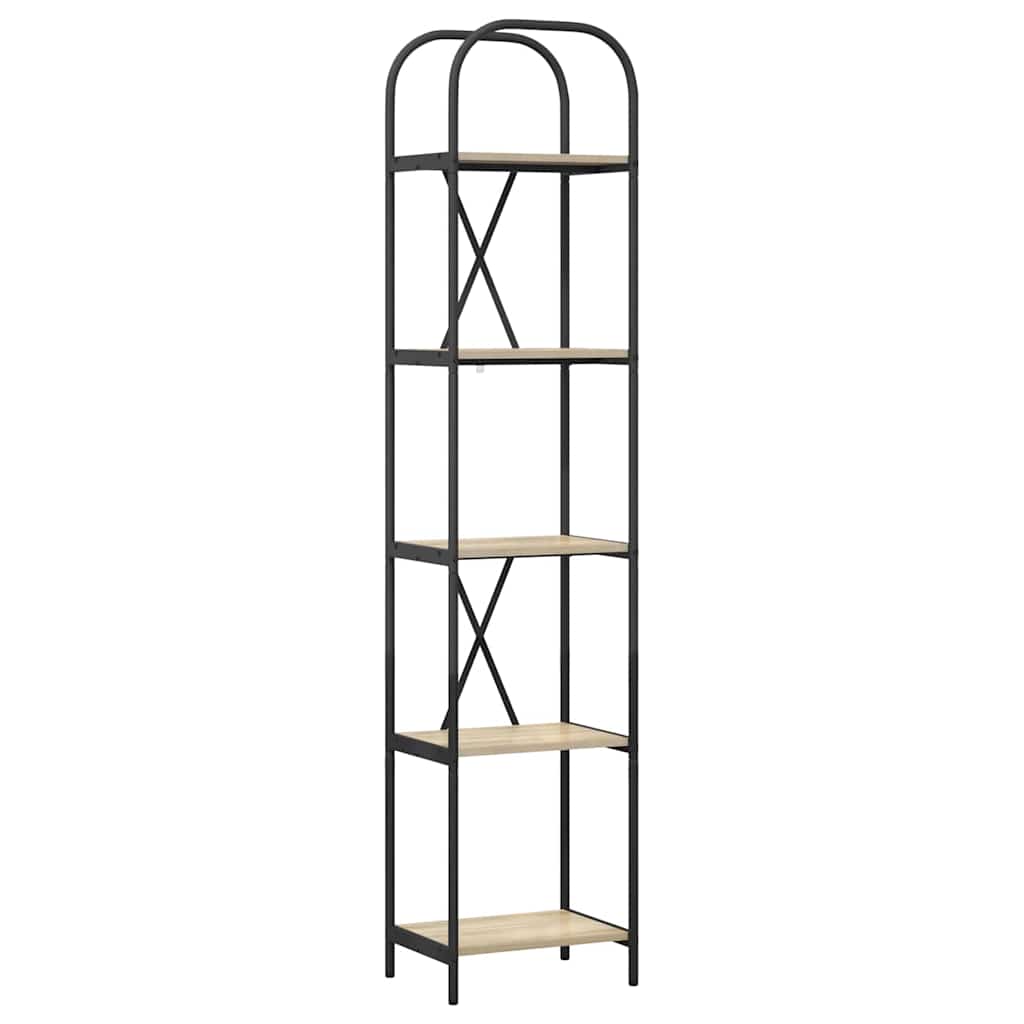 Libreria rovere sonoma 40 x 30 x 183 cm Legno multistrato