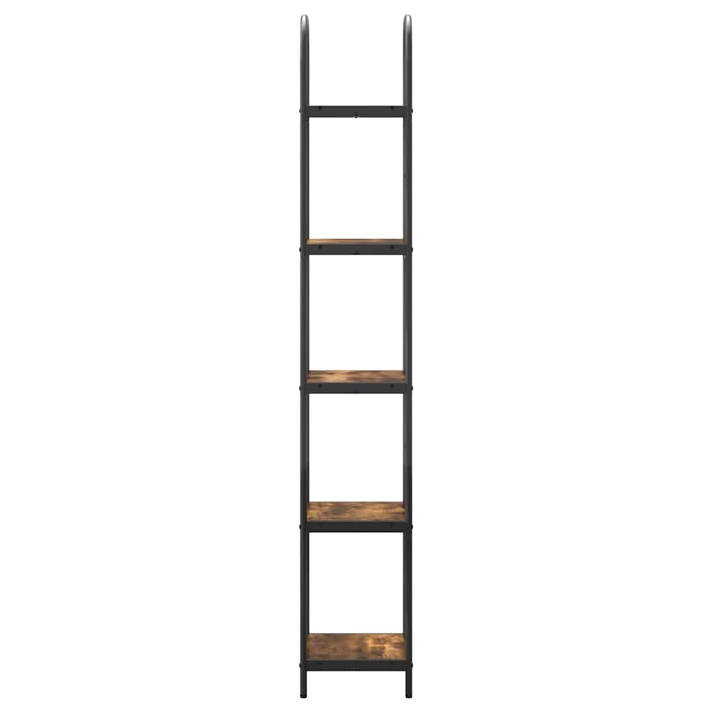 Libreria Rovere fumo 40 x 30 x 183 cm Legno multistrato