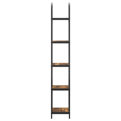 Libreria Rovere fumo 40 x 30 x 183 cm Legno multistrato