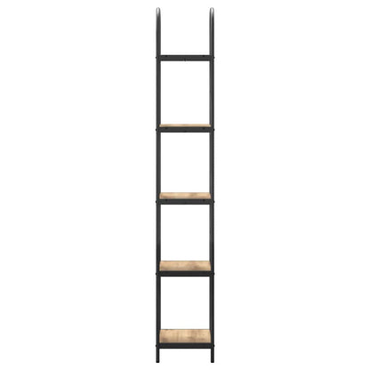 Libreria rovere artigianale 40 x 30 x 183 cm Legno multistrato