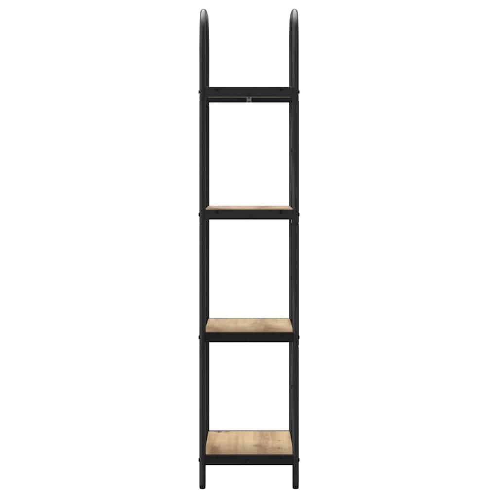 Libreria rovere artigianale 40 x 30 x 146 cm Legno multistrato