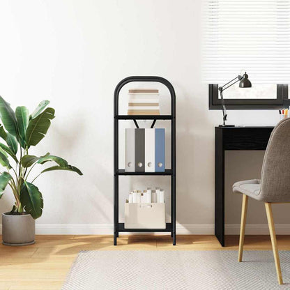 Libreria Rovere nero 40 x 30 x 109 cm Legno multistrato