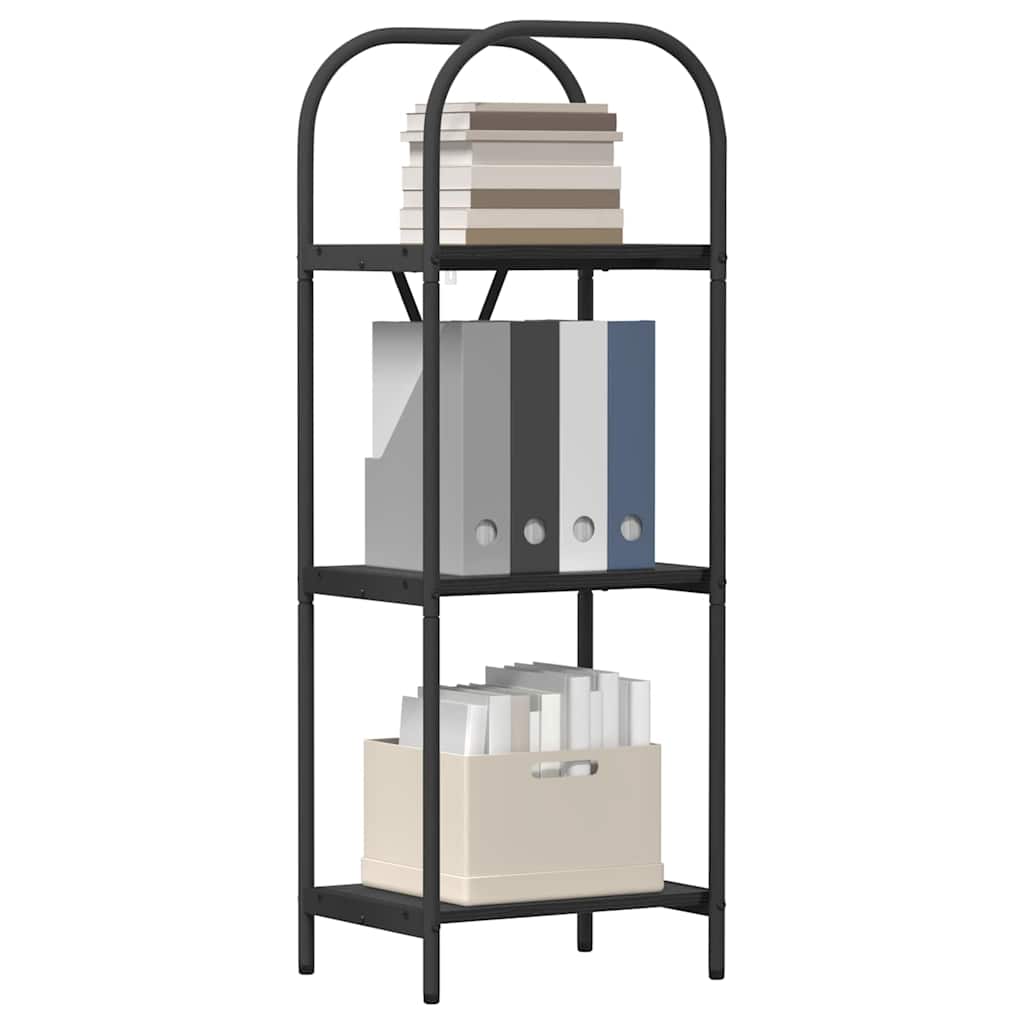 Libreria Rovere nero 40 x 30 x 109 cm Legno multistrato