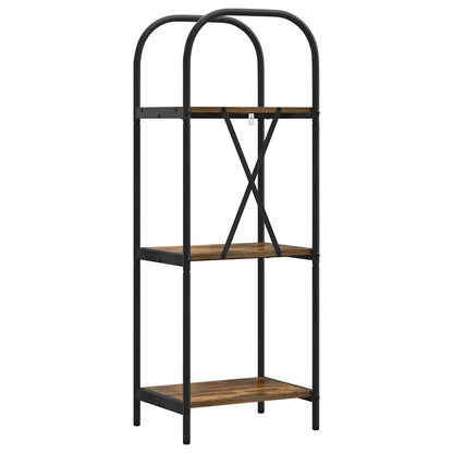 Libreria Rovere fumo 40 x 30 x 109 cm Legno multistrato