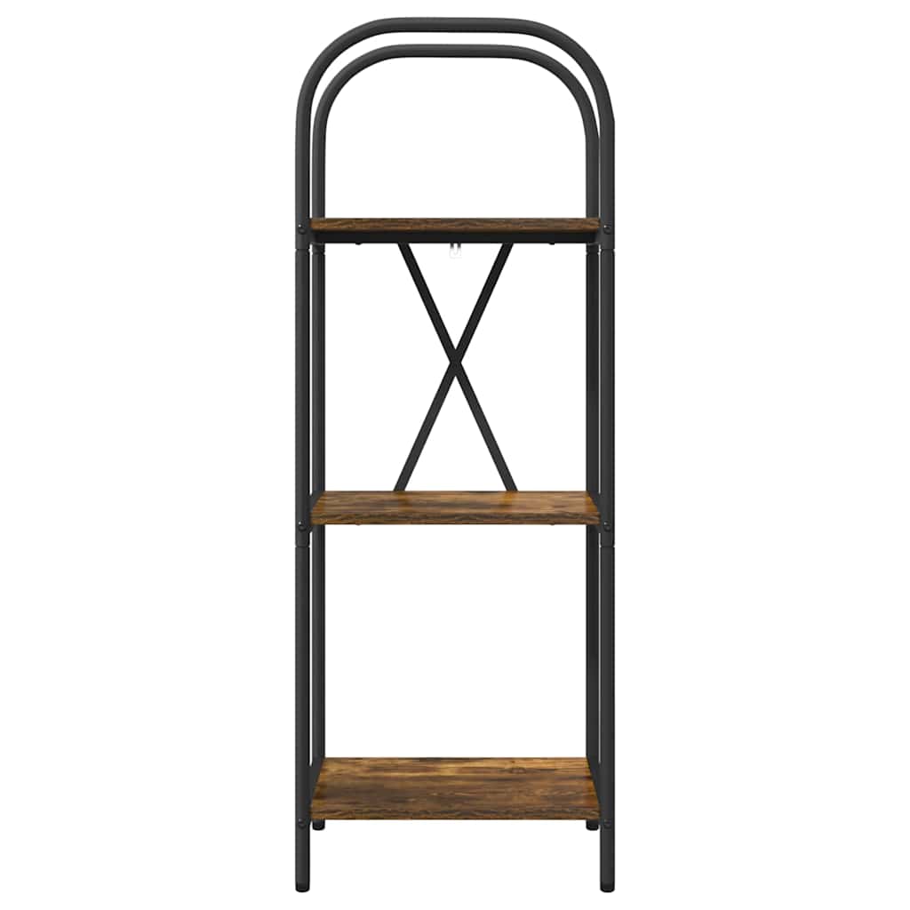 Libreria Rovere fumo 40 x 30 x 109 cm Legno multistrato