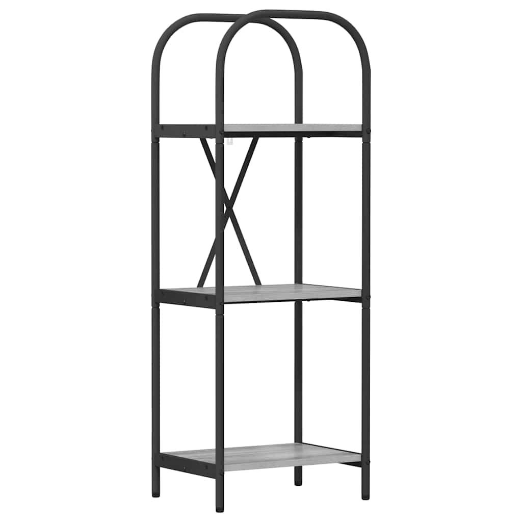 Libreria Grigio sonoma 40 x 30 x 109 cm Legno multistrato