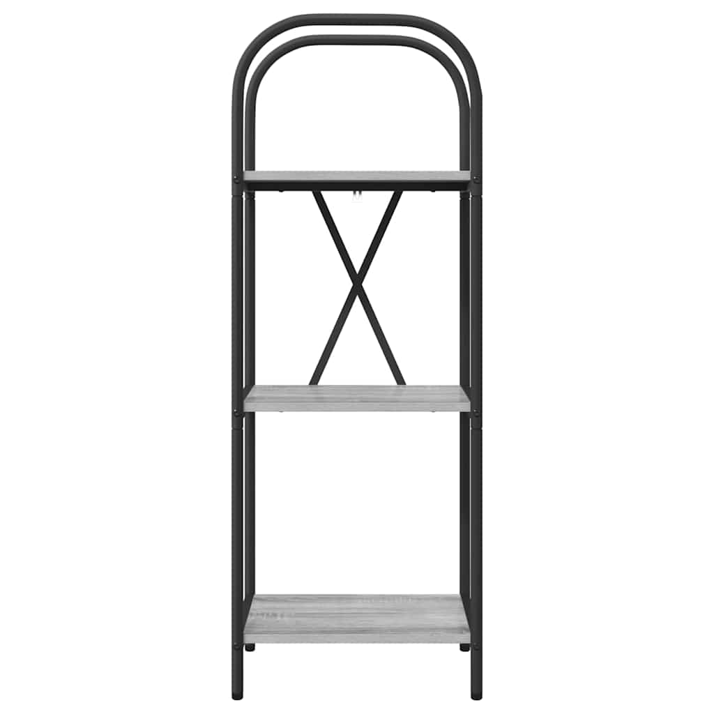 Libreria Grigio sonoma 40 x 30 x 109 cm Legno multistrato