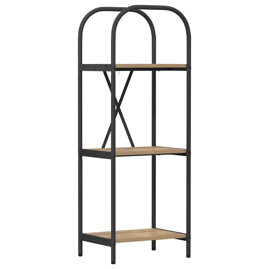 Libreria rovere artigianale 40 x 30 x 109 cm Legno multistrato