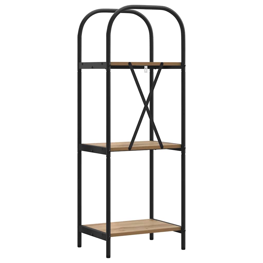 Libreria rovere artigianale 40 x 30 x 109 cm Legno multistrato