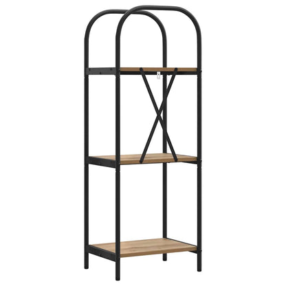 Libreria rovere artigianale 40 x 30 x 109 cm Legno multistrato