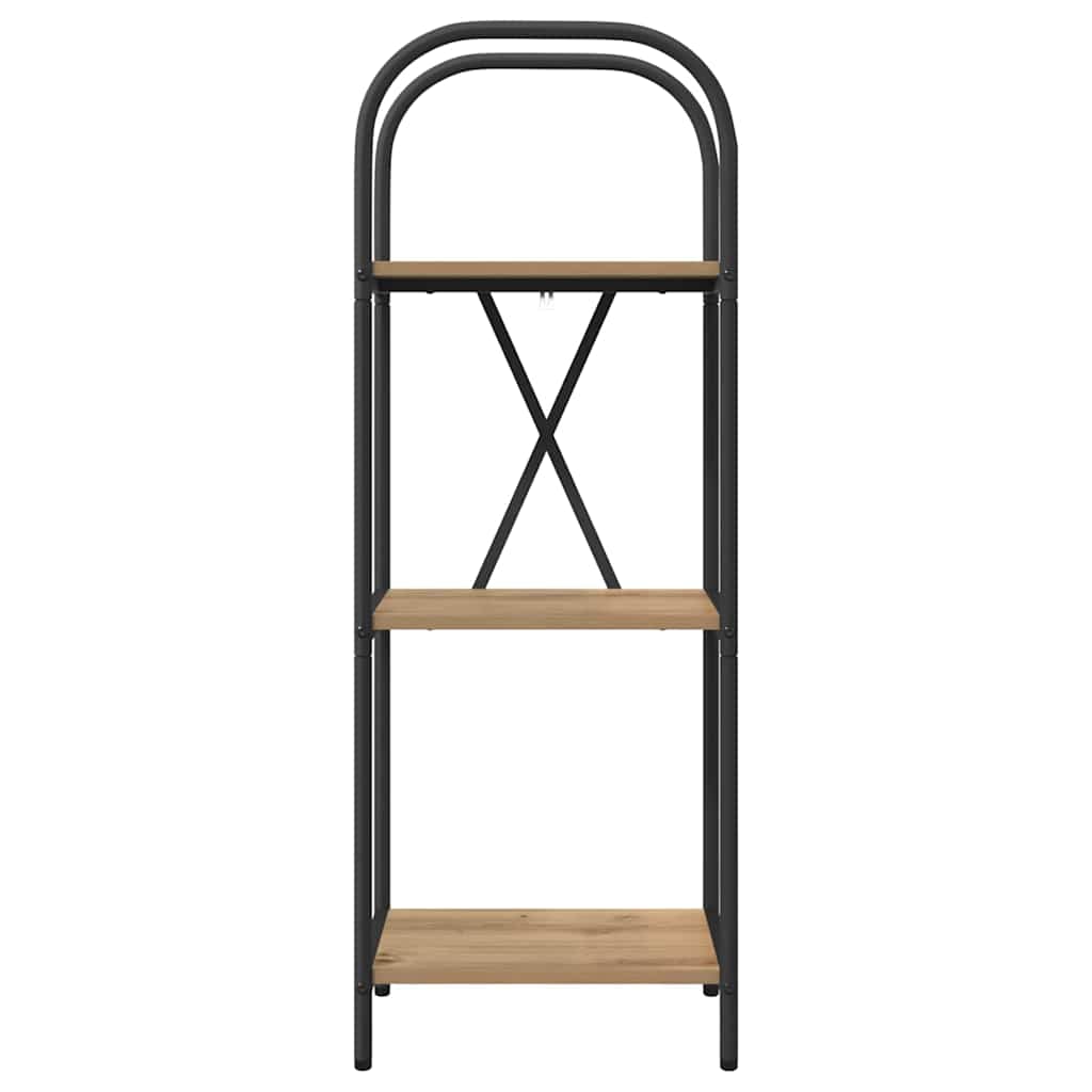 Libreria rovere artigianale 40 x 30 x 109 cm Legno multistrato