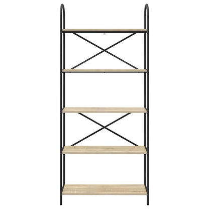 Libreria rovere sonoma 80 x 30 x 183 cm Legno multistrato