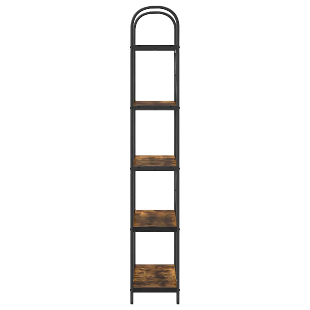 Libreria Rovere fumo 80 x 30 x 183 cm Legno multistrato