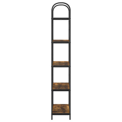 Libreria Rovere fumo 80 x 30 x 183 cm Legno multistrato