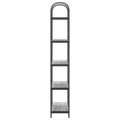 Libreria Grigio sonoma 80 x 30 x 183 cm Legno multistrato