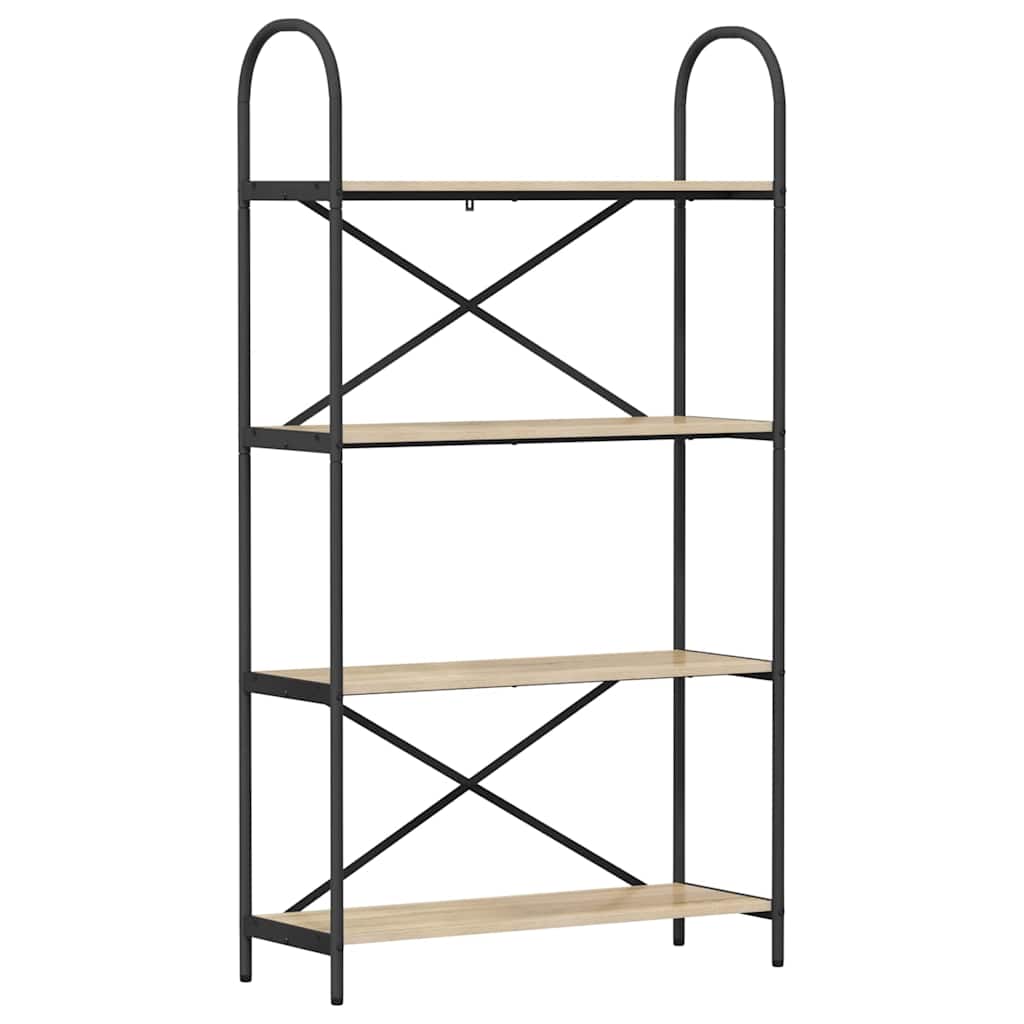 Libreria rovere sonoma 80 x 30 x 146 cm Legno multistrato