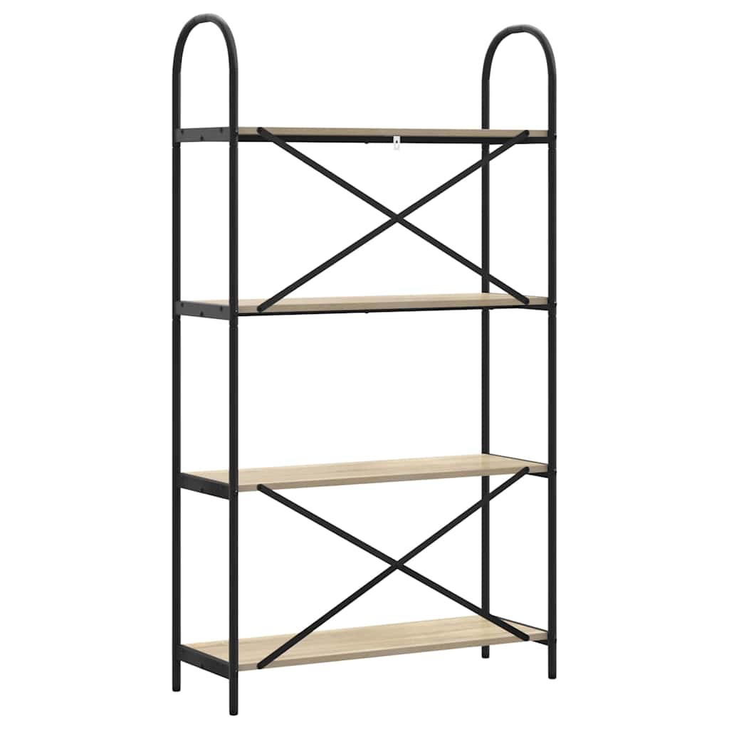 Libreria rovere sonoma 80 x 30 x 146 cm Legno multistrato