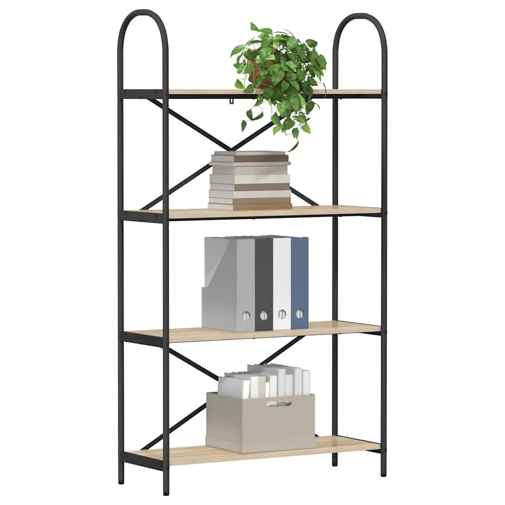 Libreria rovere sonoma 80 x 30 x 146 cm Legno multistrato