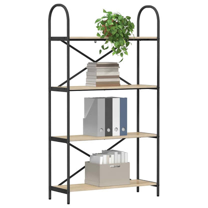 Libreria rovere sonoma 80 x 30 x 146 cm Legno multistrato