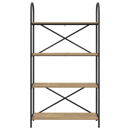 Libreria rovere artigianale 80 x 30 x 146 cm Legno multistrato