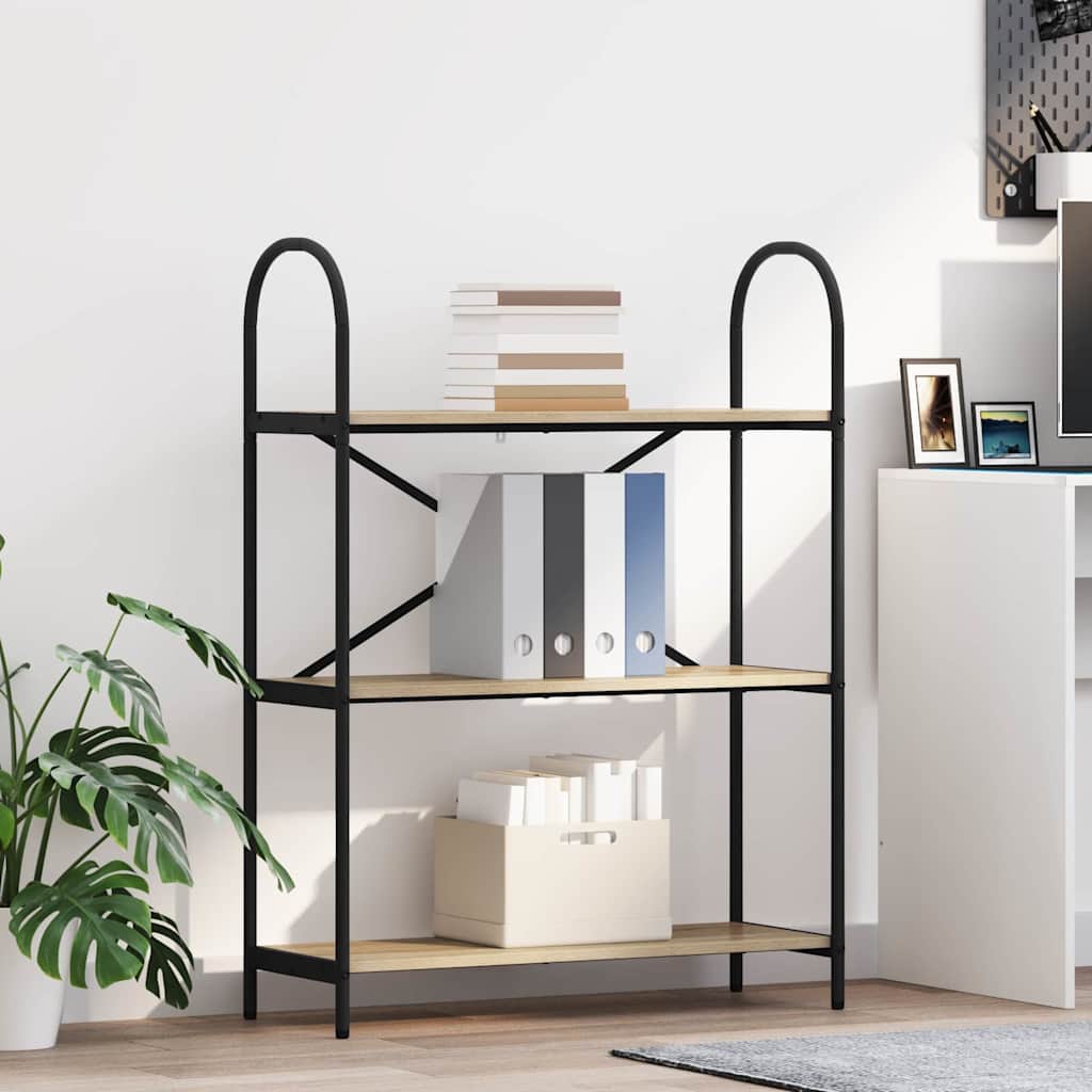 Libreria rovere sonoma 80 x 30 x 109 cm Legno multistrato