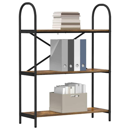 Libreria Rovere fumo 80 x 30 x 109 cm Legno multistrato