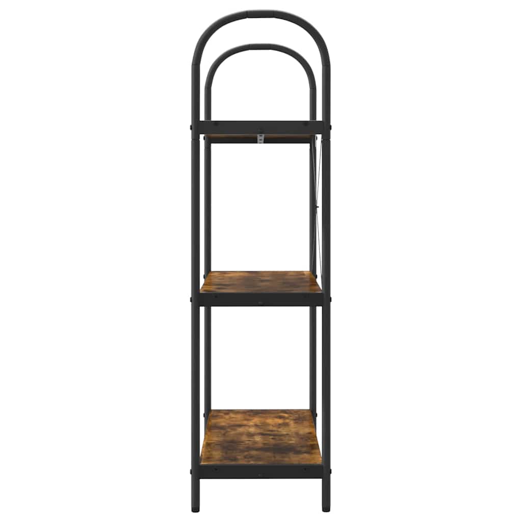 Libreria Rovere fumo 80 x 30 x 109 cm Legno multistrato