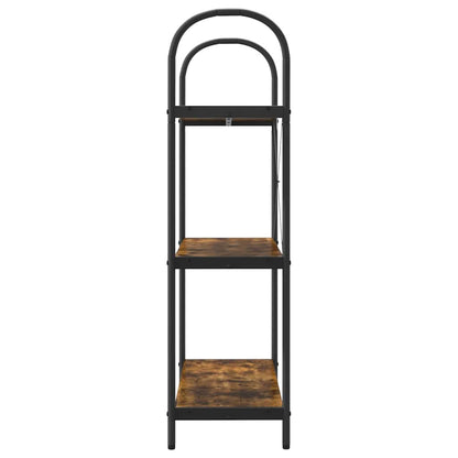 Libreria Rovere fumo 80 x 30 x 109 cm Legno multistrato