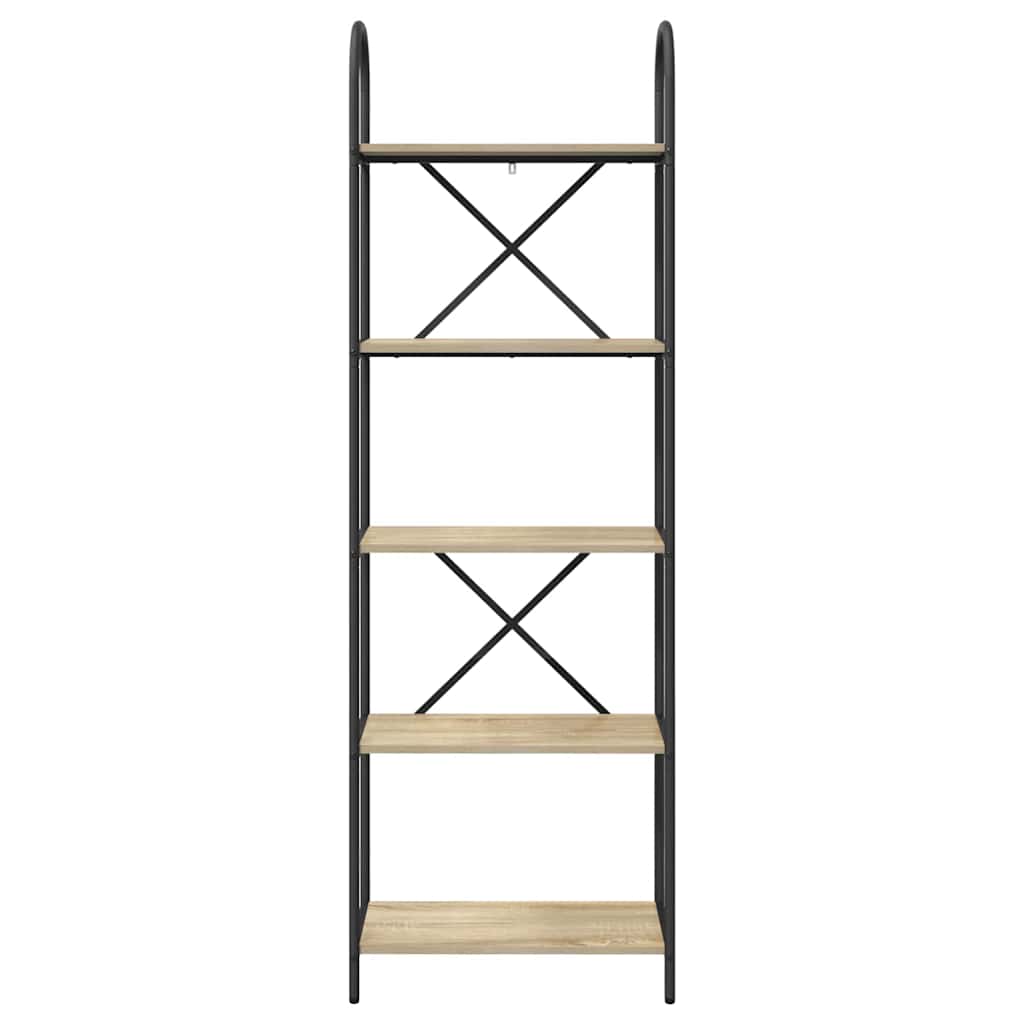 Libreria rovere sonoma 60 x 30 x 183 cm Legno multistrato