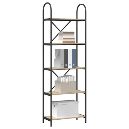 Libreria rovere sonoma 60 x 30 x 183 cm Legno multistrato