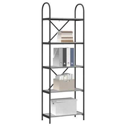 Libreria Grigio sonoma 60 x 30 x 183 cm Legno multistrato