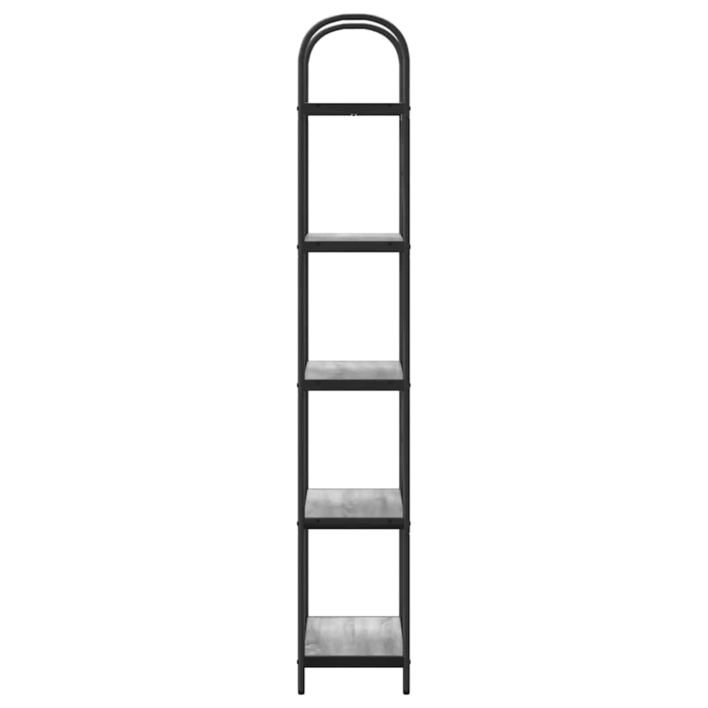 Libreria Grigio sonoma 60 x 30 x 183 cm Legno multistrato