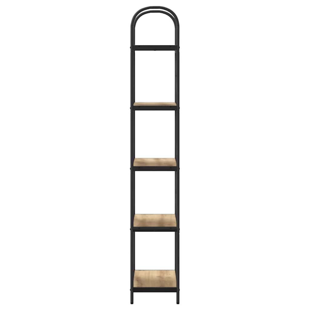 Libreria 5 livelli 60 x 30 x 183 cm Legno multistrato | homemem39