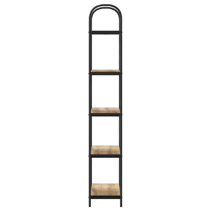 Libreria 5 livelli 60 x 30 x 183 cm Legno multistrato | homemem39