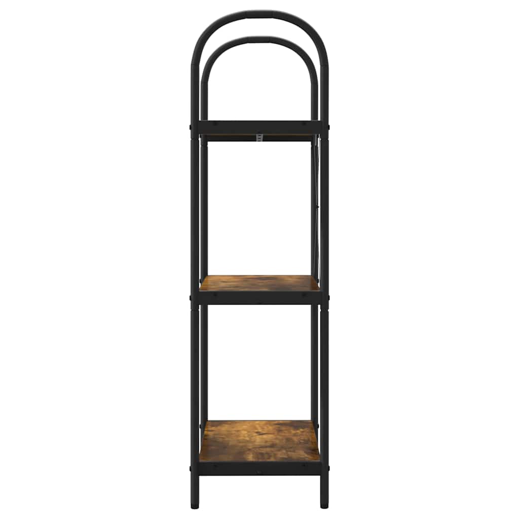 Libreria Rovere fumo 60 x 30 x 109 cm Legno multistrato