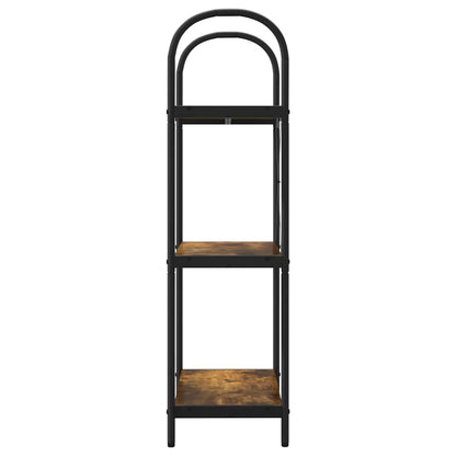 Libreria Rovere fumo 60 x 30 x 109 cm Legno multistrato