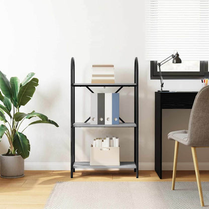 Libreria Grigio sonoma 60 x 30 x 109 cm Legno multistrato