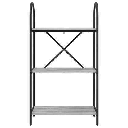 Libreria Grigio sonoma 60 x 30 x 109 cm Legno multistrato