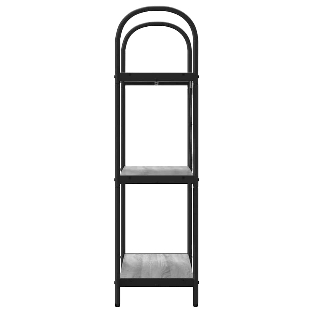 Libreria Grigio sonoma 60 x 30 x 109 cm Legno multistrato