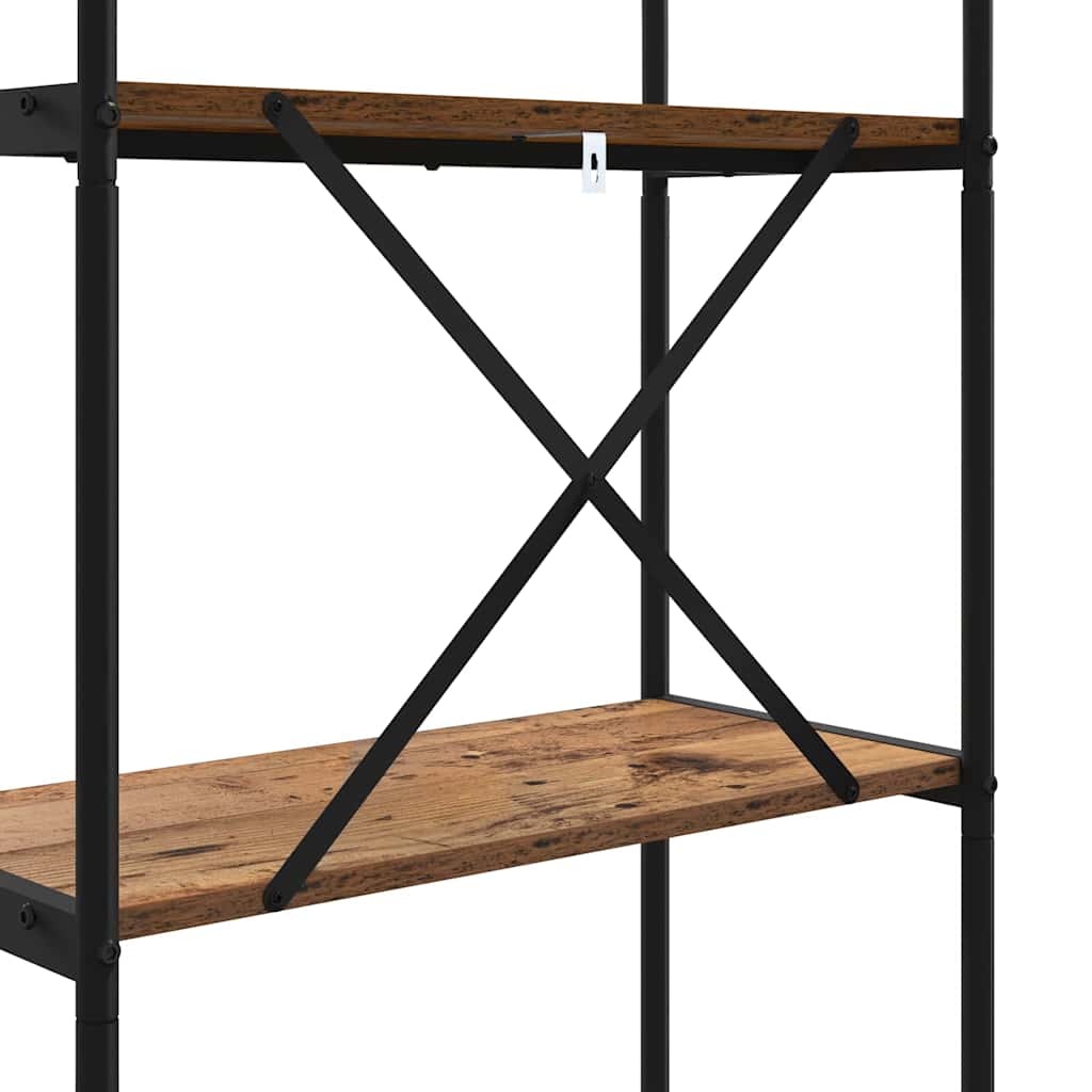 Libreria Legno vecchio 60 x 30 x 109 cm Legno multistrato | homemem39