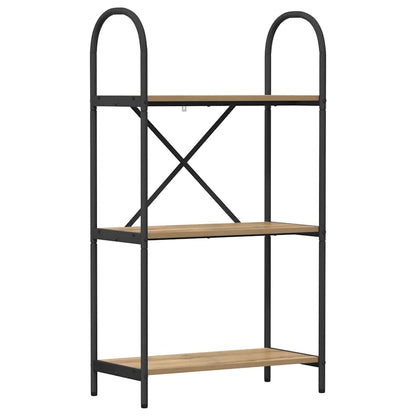 Libreria rovere artigianale 60 x 30 x 109 cm Legno multistrato