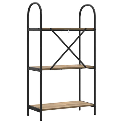 Libreria rovere artigianale 60 x 30 x 109 cm Legno multistrato