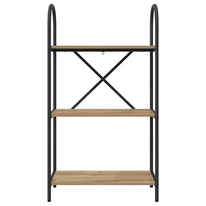 Libreria rovere artigianale 60 x 30 x 109 cm Legno multistrato